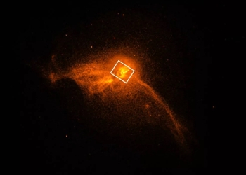 Galáxia Messier 87 (M87), onde está o buraco negro M87*