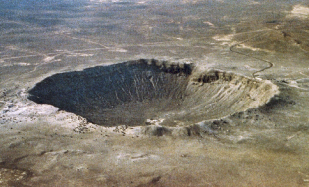 cratera do meteoro no arizona